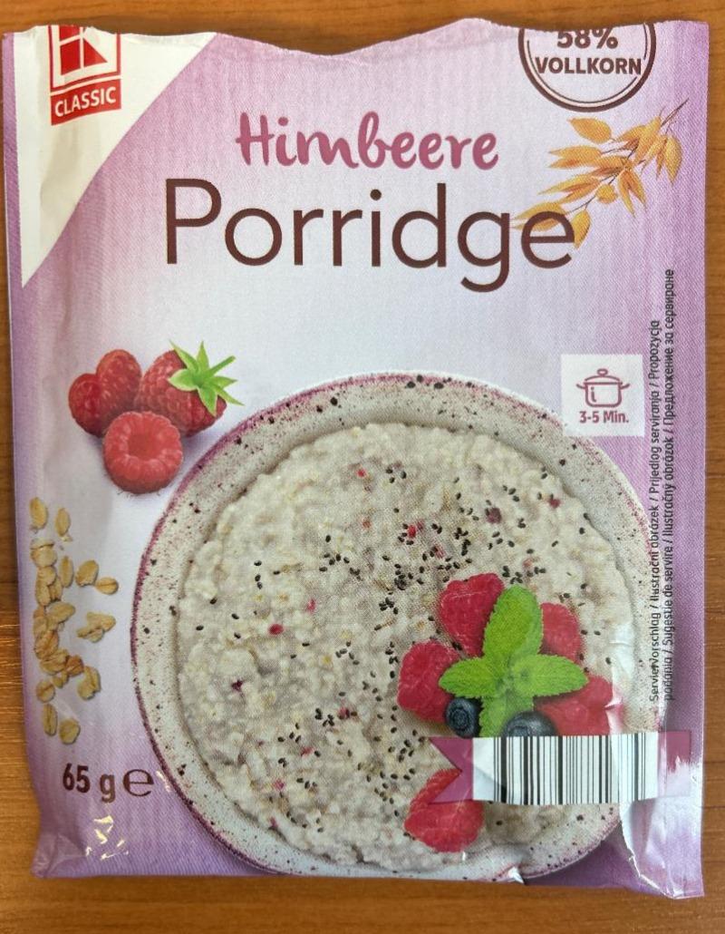 Fotografie - Himbeere Porridge K-Classic