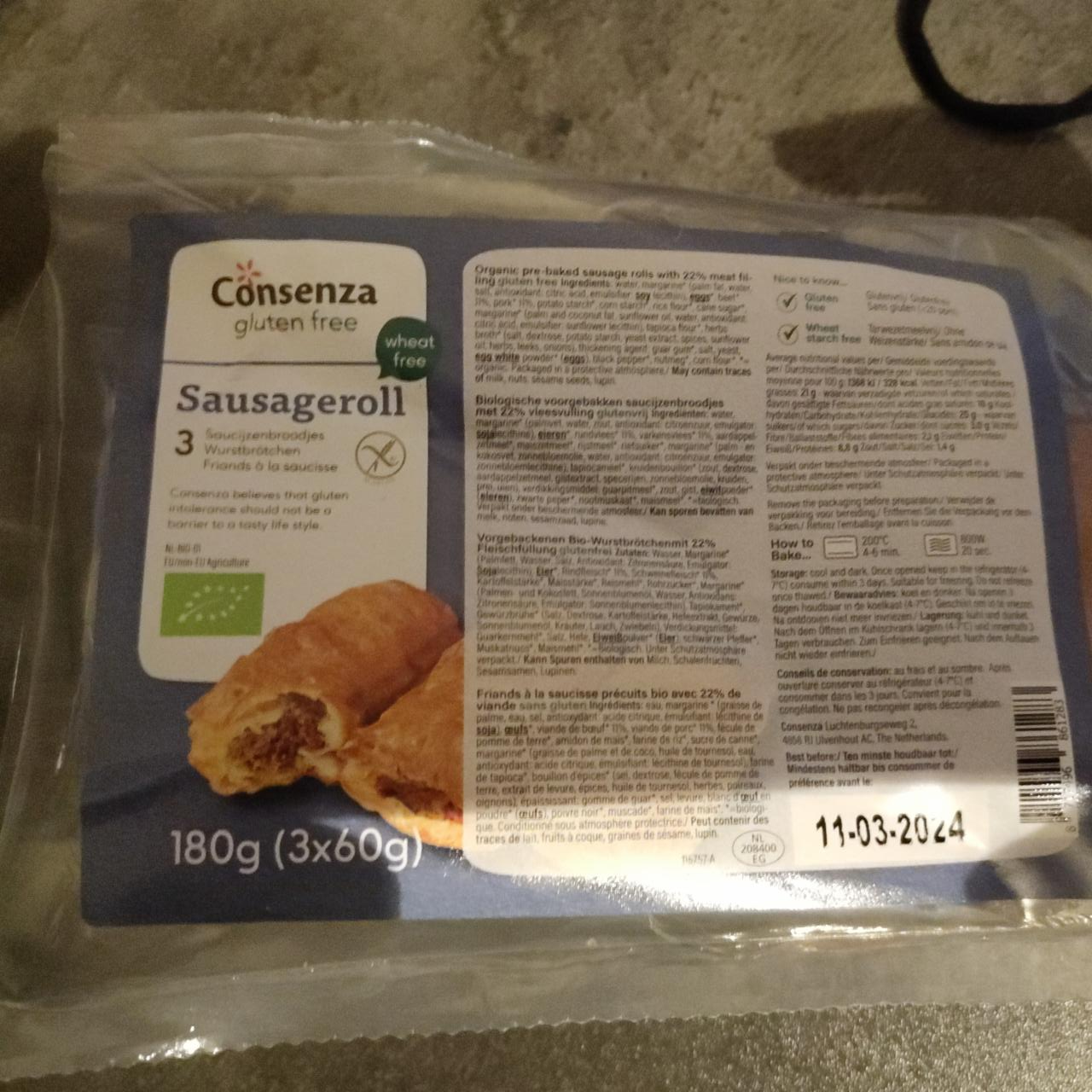 Fotografie - Sausageroll gluten free Consenza