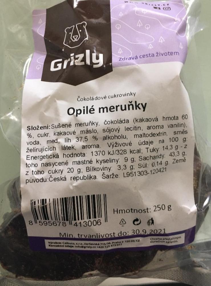 Fotografie - Opilé meruňky Grizly