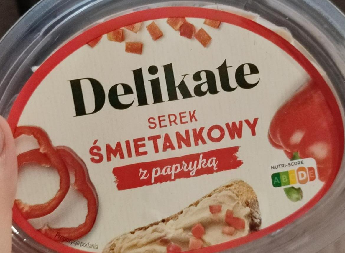 Fotografie - Serek śmietankowy z papryka Delikate