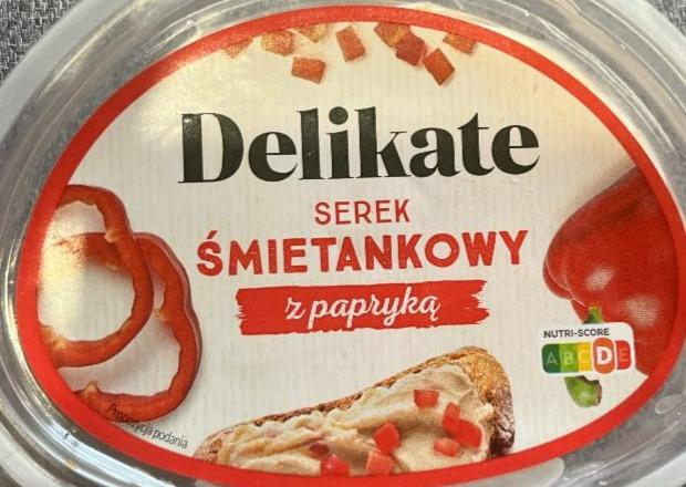 Fotografie - Serek śmietankowy z papryka Delikate