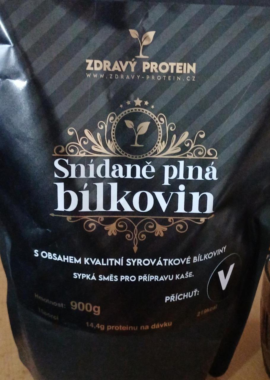 Fotografie - Snídaně plná bílkovin Vanilka Zdravý protein