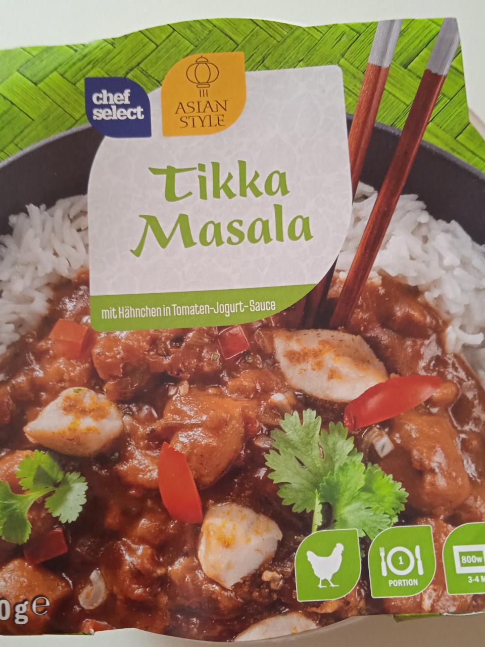 Fotografie - tikka masala chef select