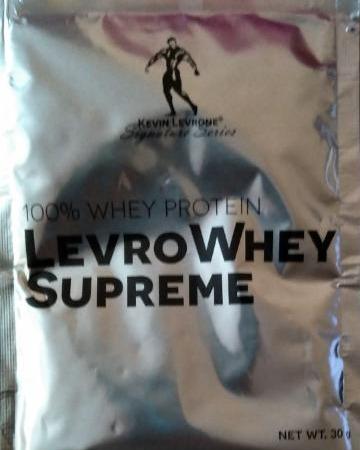 Fotografie - Levro Whey Supreme Coffee Frappe