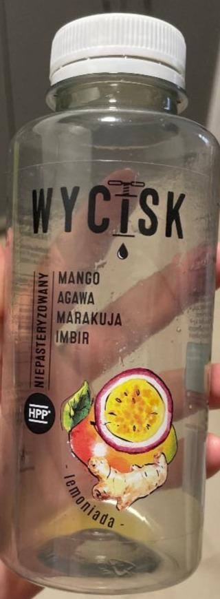 Fotografie - Lemoniada Mango Agawa Marakuja Imbir Wycisk