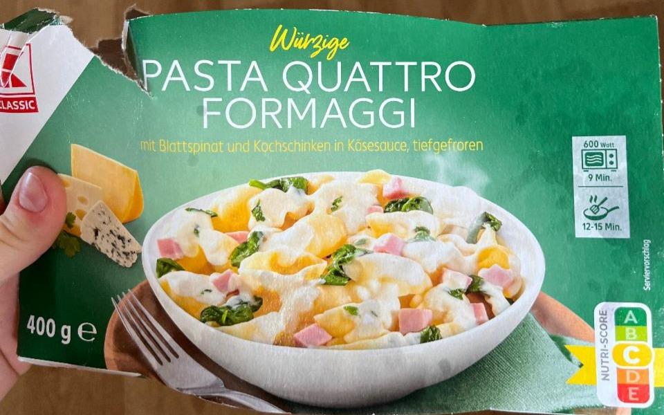 Fotografie - Pasta Quattro Fomaggi K-Classic