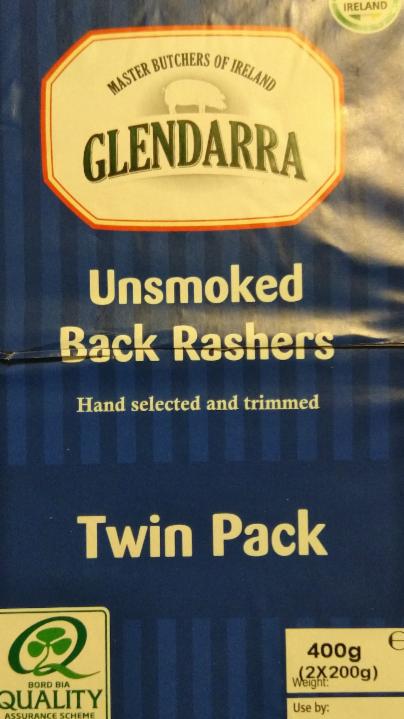 Fotografie - Unsmoked Back Rashers Glendarra