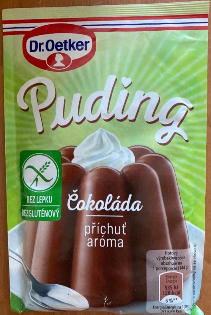 Fotografie - Puding Čokoláda bez lepku Dr.Oetker