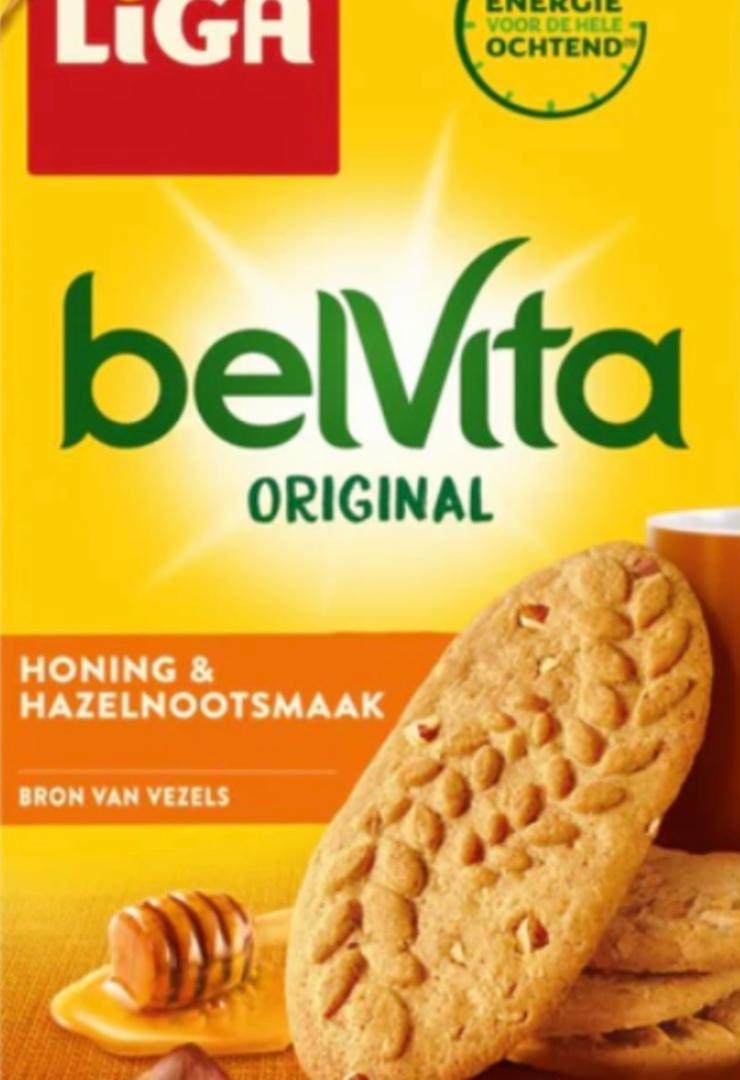 Fotografie - Honing & Hazelnootsmaak BelVita