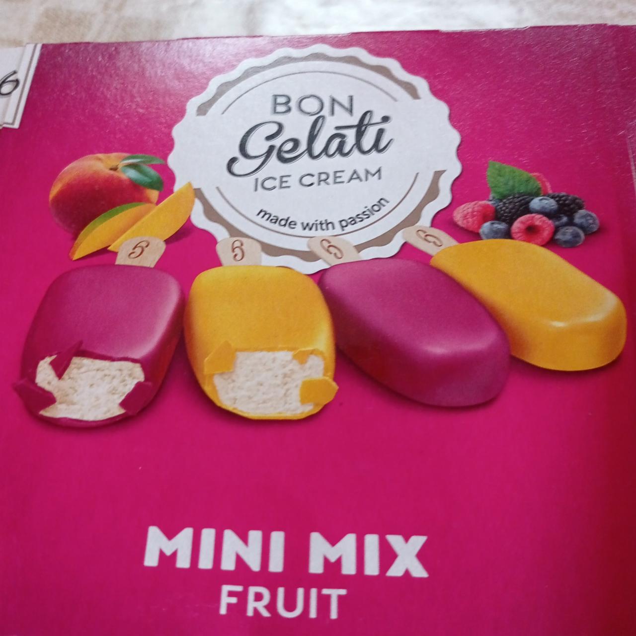 Fotografie - Premium Ice Cream mini mix fruit Berry Bon Gelati