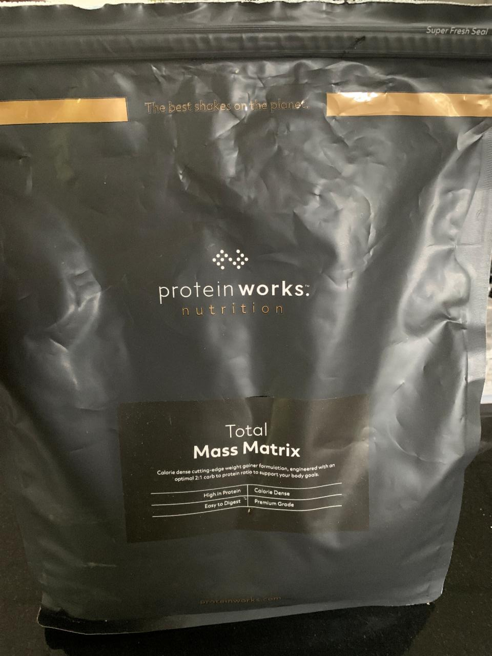 Fotografie - Total Mass Matrix protein works nutrition