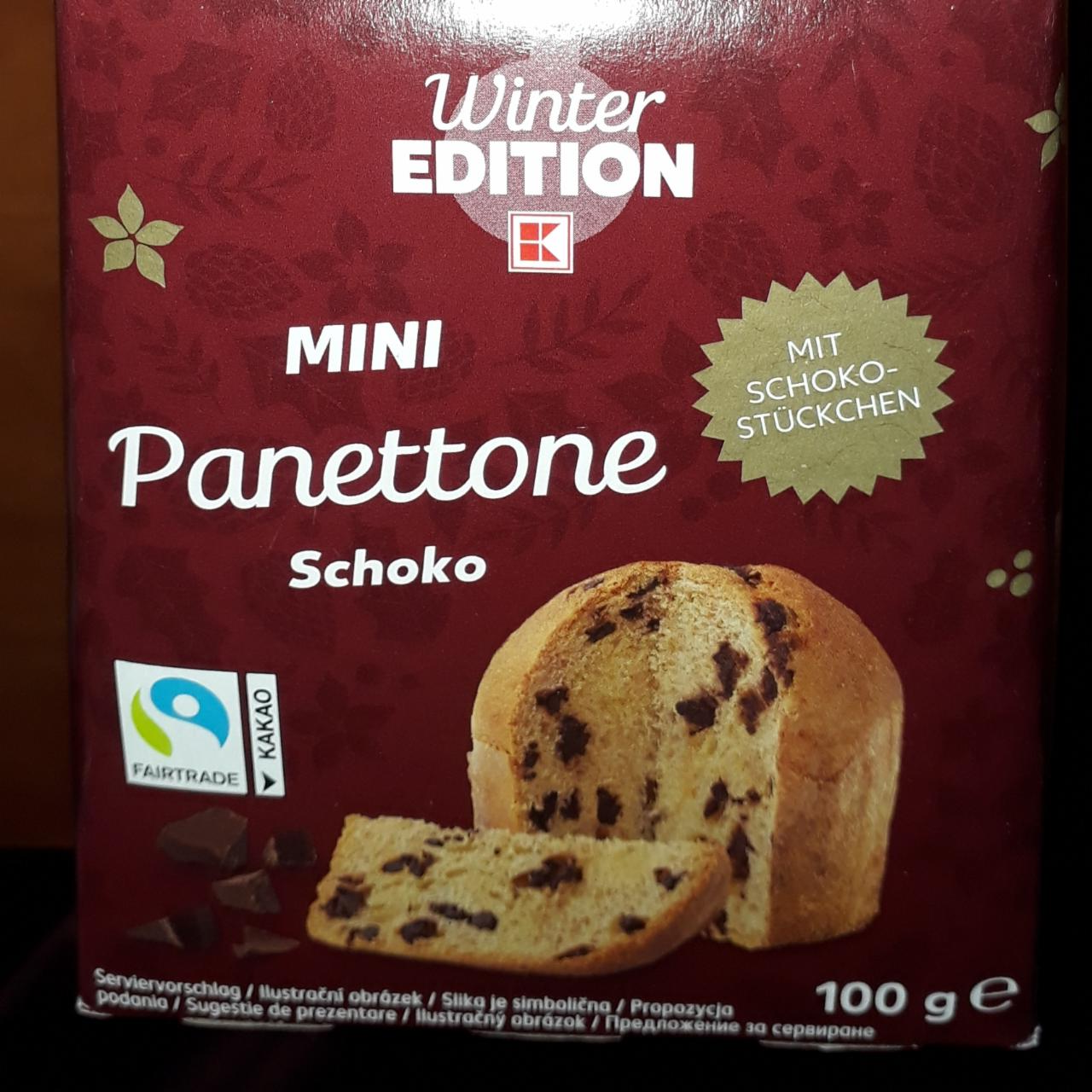 Fotografie - Mini Panettone Schoko Kaufland