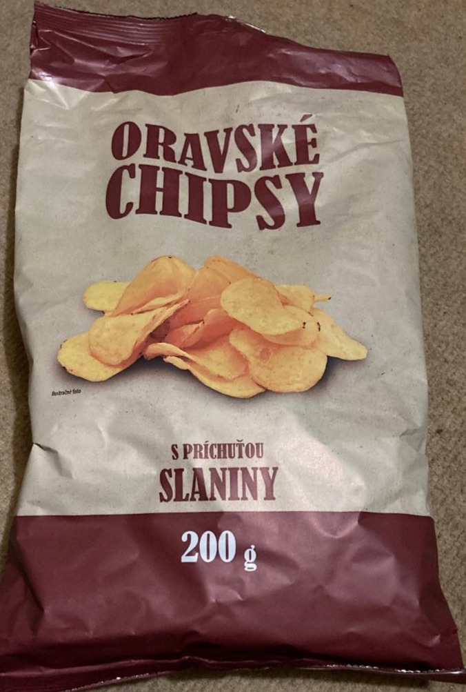 Fotografie - Oravské chipsy s príchuťou slanina