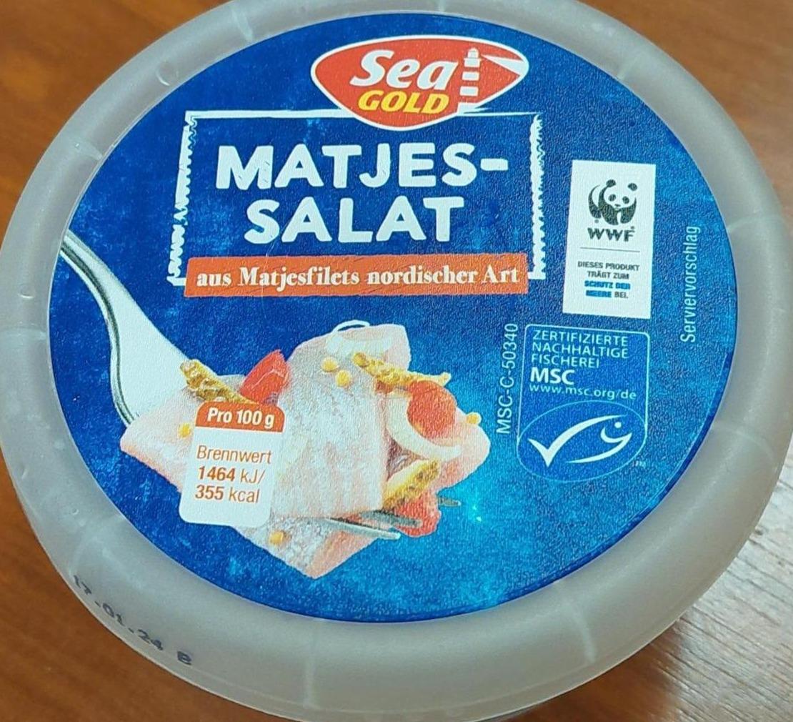 Fotografie - Matjes-salat Sea Gold