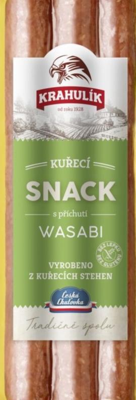 Fotografie - Kuřecí Snack s příchutí Wasabi Krahulík