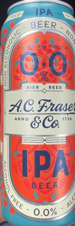 Fotografie - A. C. Fraser & Co. IPA