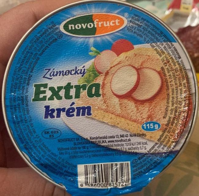 Fotografie - Zámocký Extra krém Novofruct