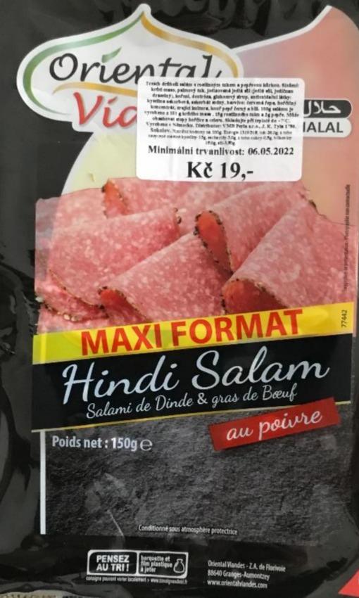 Fotografie - Oriental Halal Hindi salam