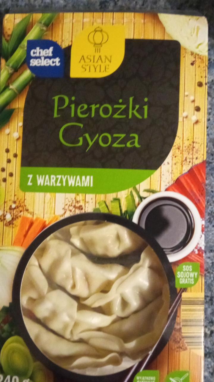 Fotografie - Pierożki Gyoza z warzywami Chef select