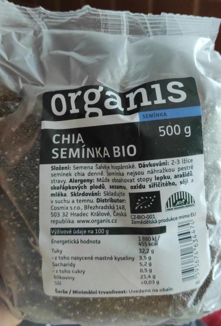 Fotografie - Bio Chia semínka Organis