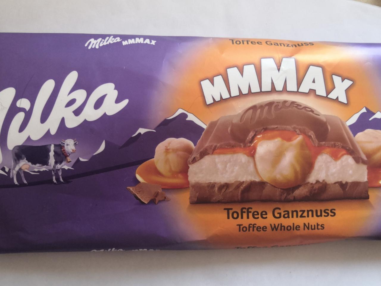 Fotografie - Milka čokoláda TOFFE WHOLENUT