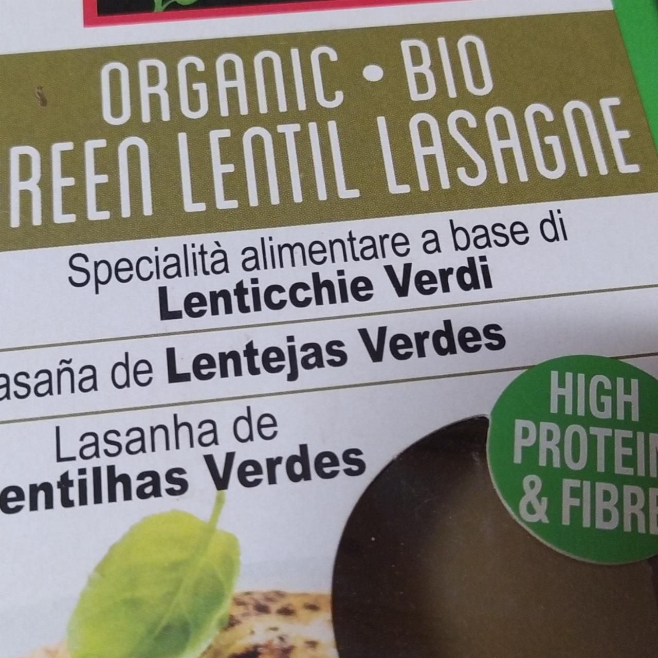 Fotografie - Organic Green Lentils Lasagne