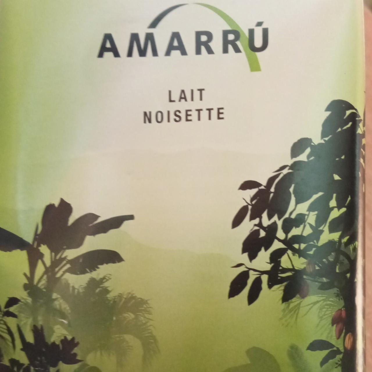 Fotografie - Bio Lait Noisette Amarrú