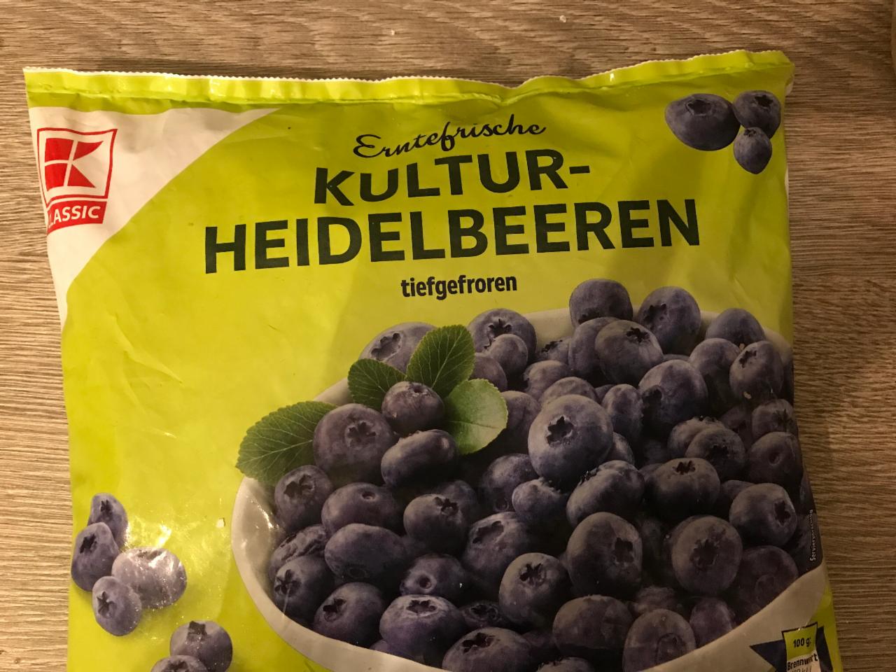 Fotografie - Kultur-heidelbeeren K-Classic