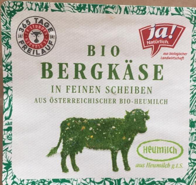 Fotografie - Bio Bergkäse Ja! Natürlich