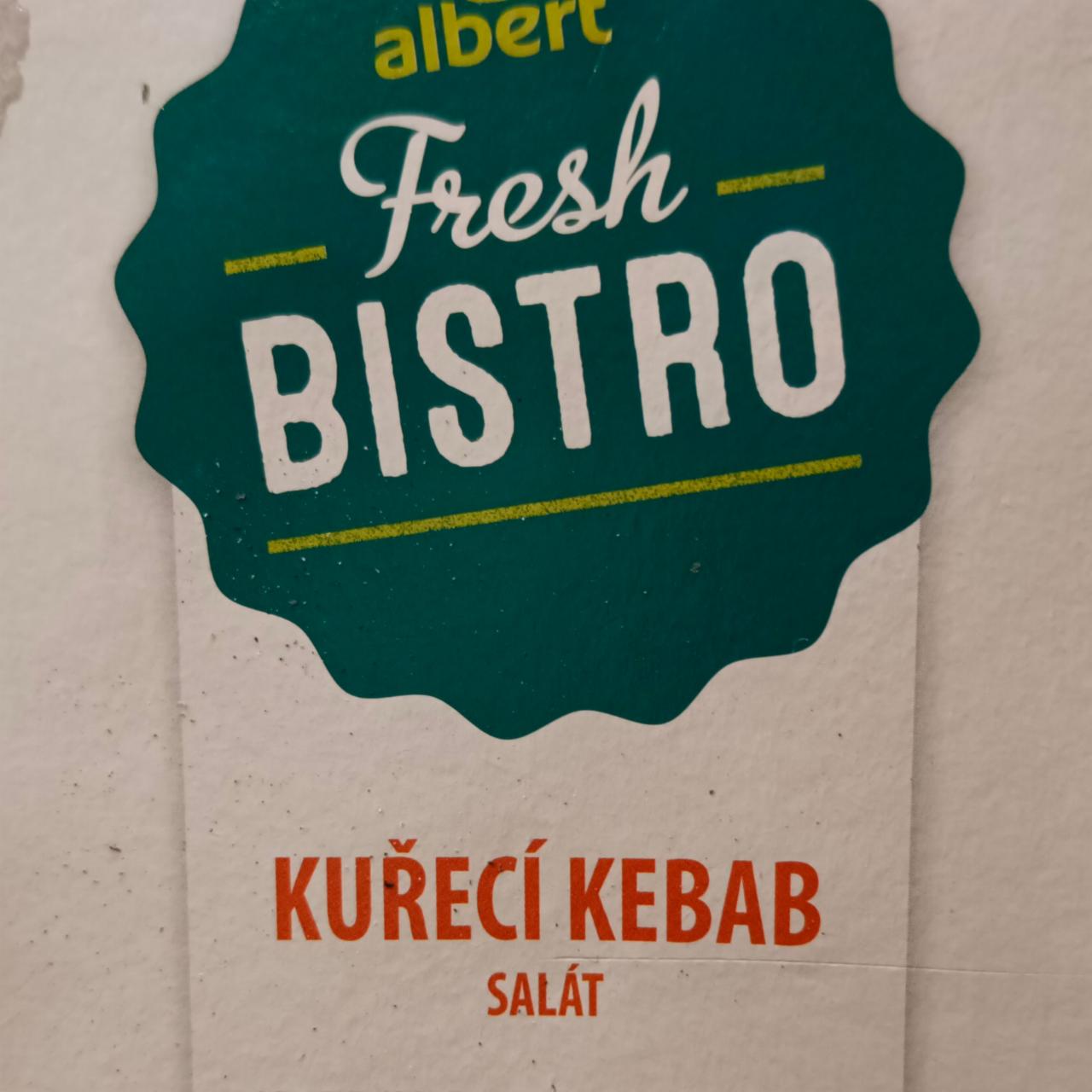 Fotografie - Kuřecí kebab salát Albert Fresh Bistro