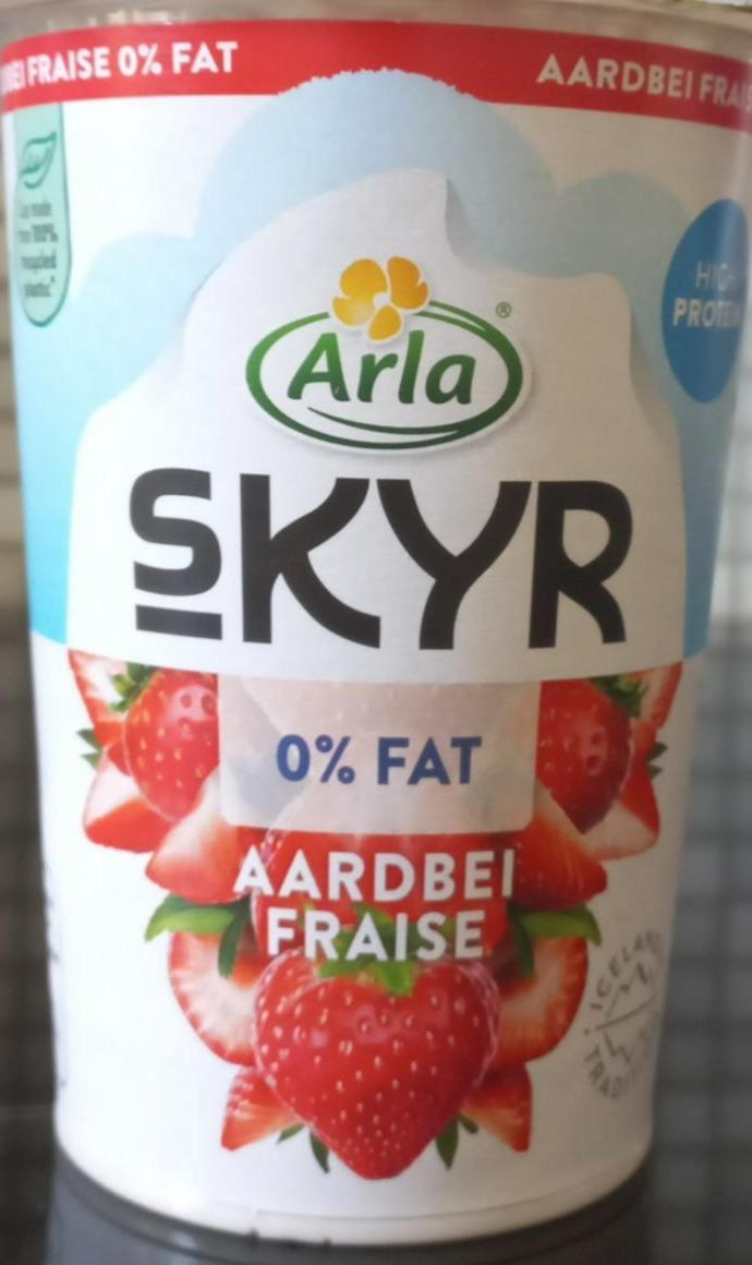 Fotografie - SKYR Äardbei Fraise Arla