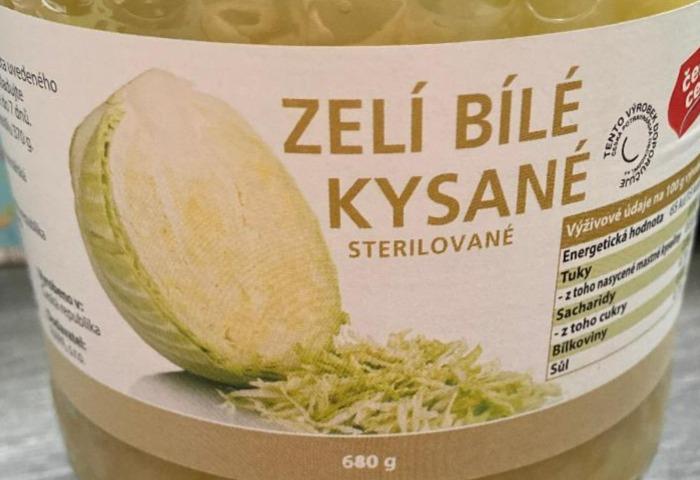 Fotografie - Zelí bílé kysané sterilované Česká cena