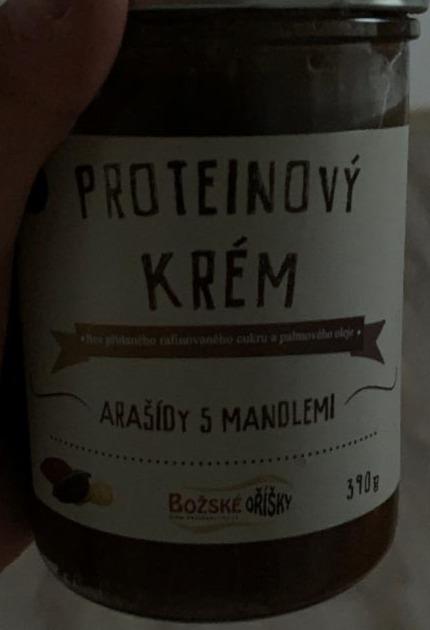 Fotografie - Proteinový krém arašídy s mandlemi Božské oříšky