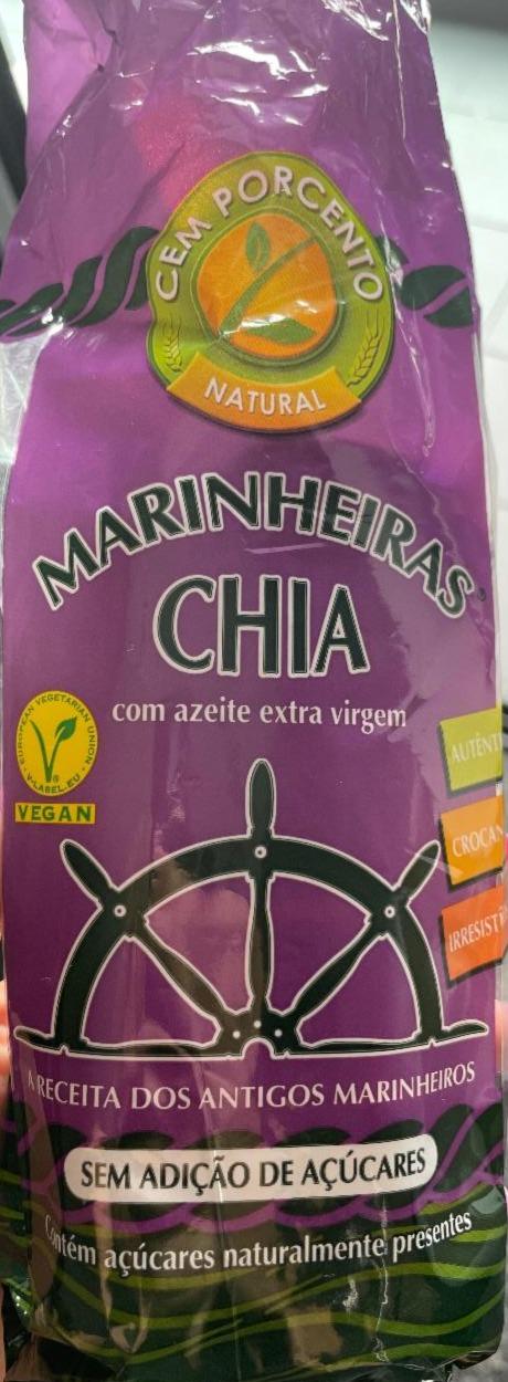 Fotografie - Marinheiras Chia com azeite extra virgem Cem Porcento