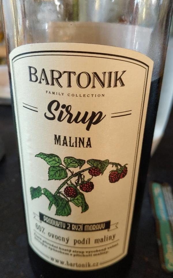 Fotografie - Sirup Malina Bartonik