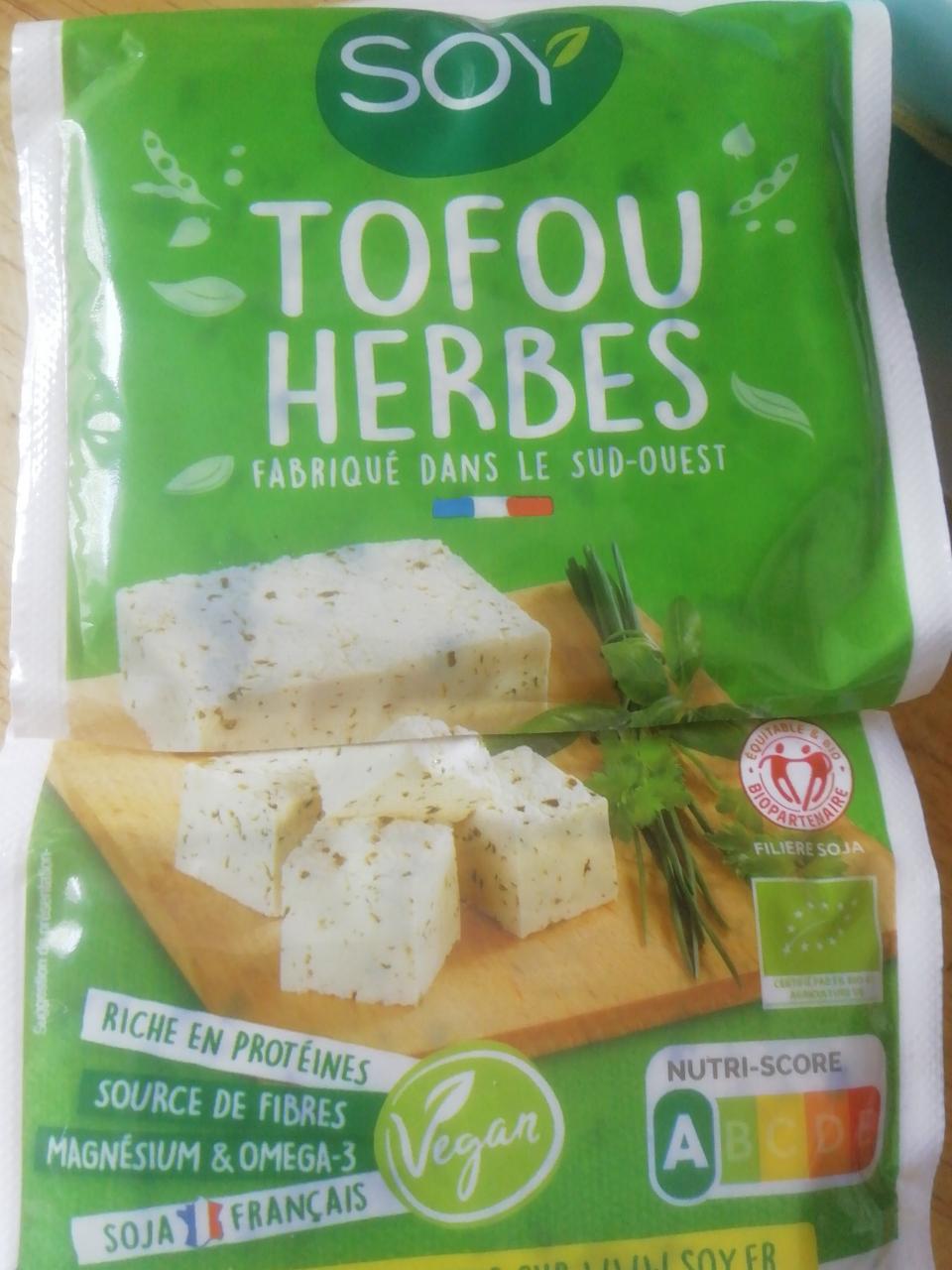 Fotografie - Bio Tofou Herbes Soy