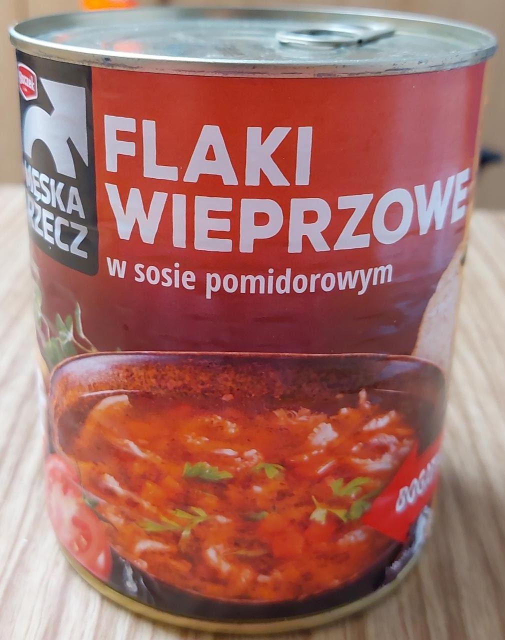 Fotografie - Flaki wieprzowe w sosie pomidorowym Męska rzecz