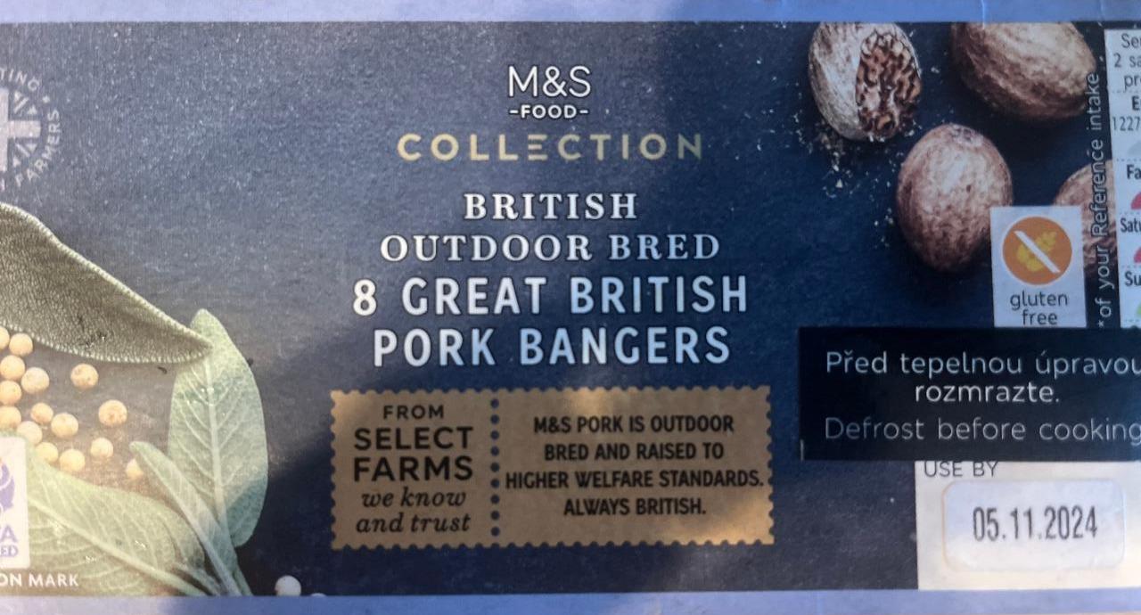 Fotografie - Great british pork bangers M&S Food