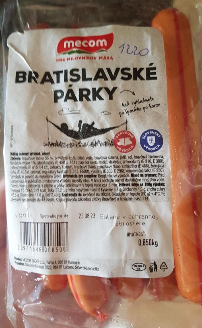 Fotografie - Bratislavské párky