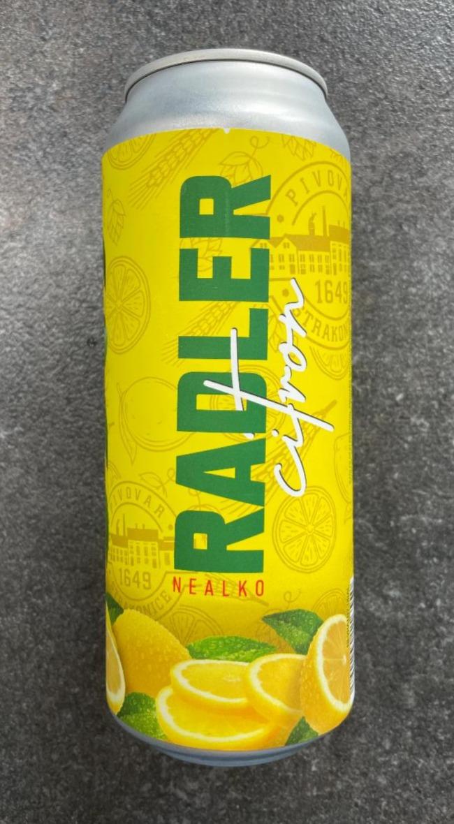 Fotografie - Nealko Radler Citron Pivovar Strakonice