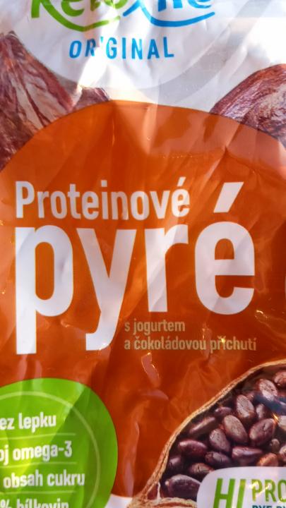 Fotografie - proteinové pyré s jogurtem a čokoládovou příchutí KetoDiet