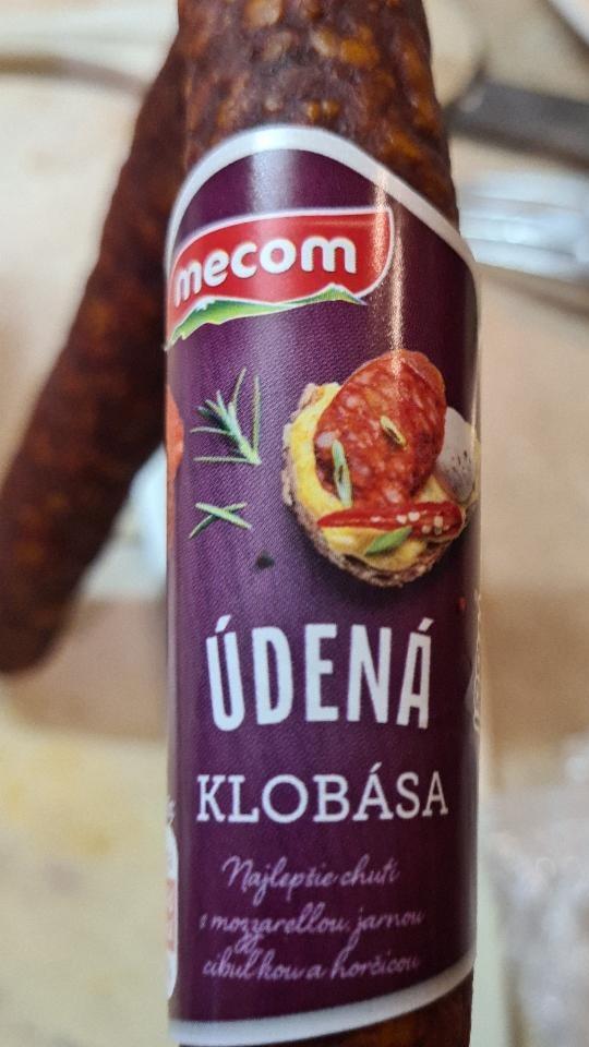 Fotografie - uzená klobása Mecom