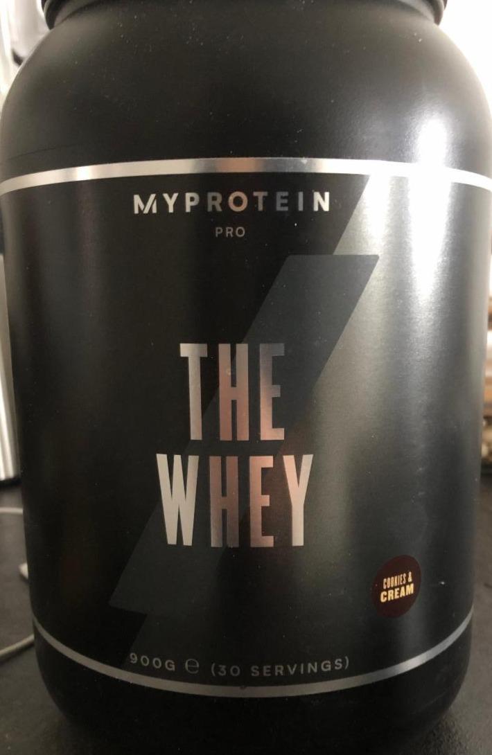 Fotografie - The Whey Cookies & Cream MyProtein