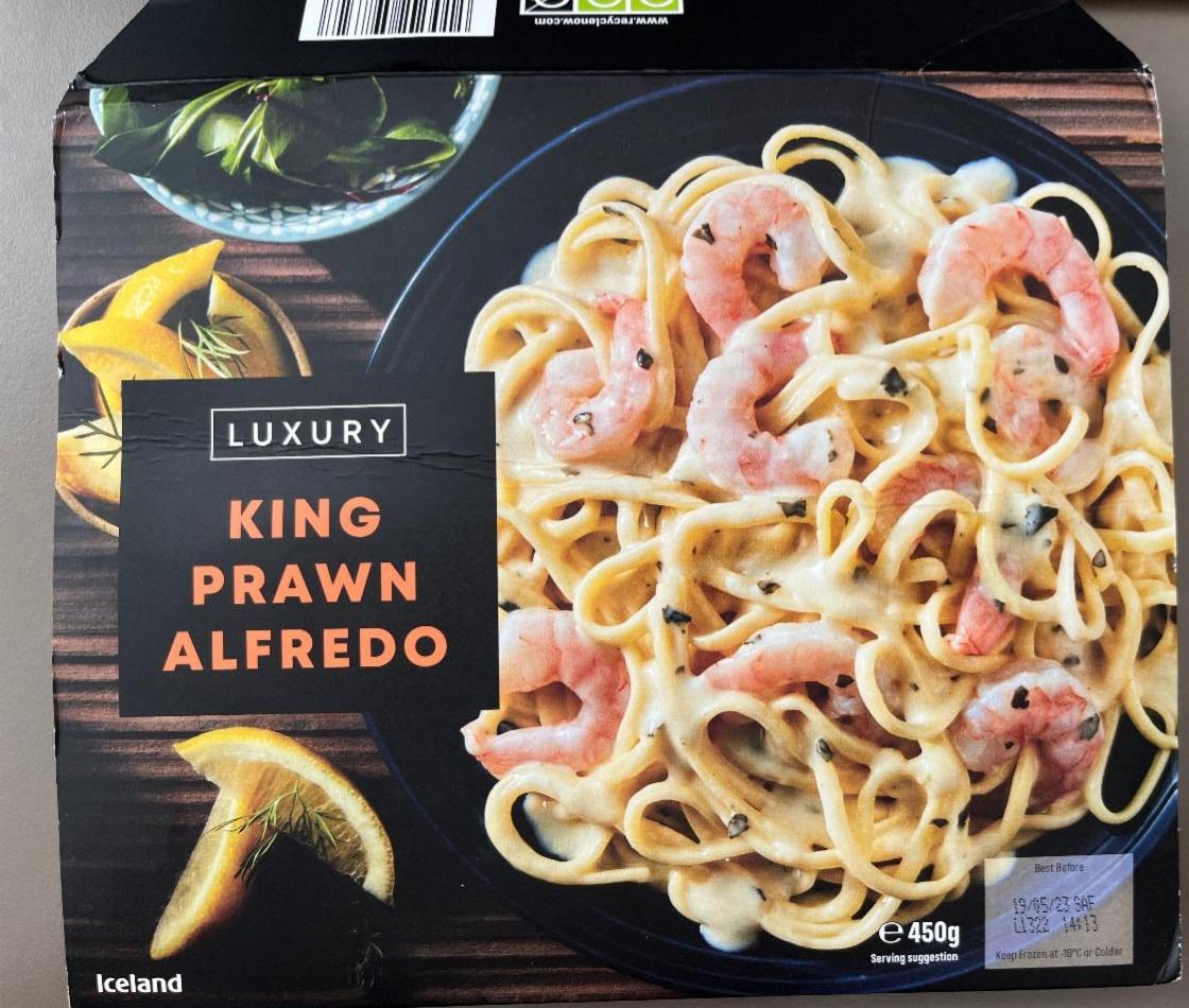 Fotografie - Luxury King Prawn Alfredo Iceland