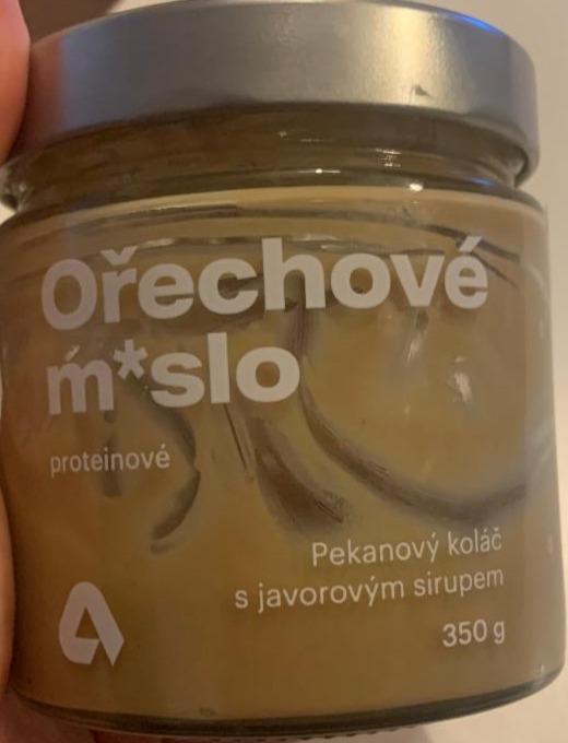 Fotografie - Ořechové m*slo proteinové Pekanový koláč s javorovým sirupem