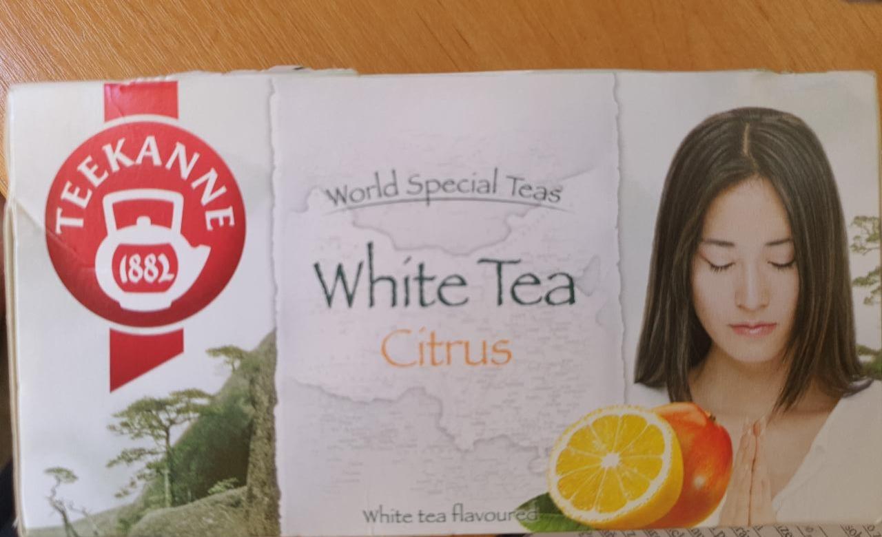 Fotografie - White tea citrus Teekanne