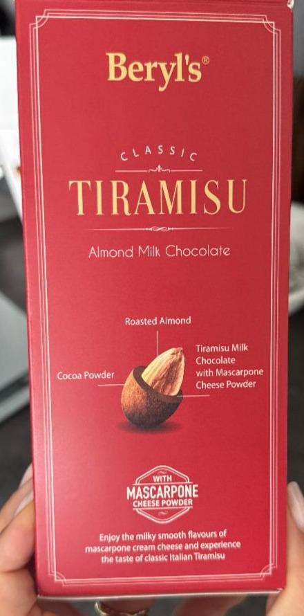 Fotografie - Tiramisu almond milk chocolate Beryl's