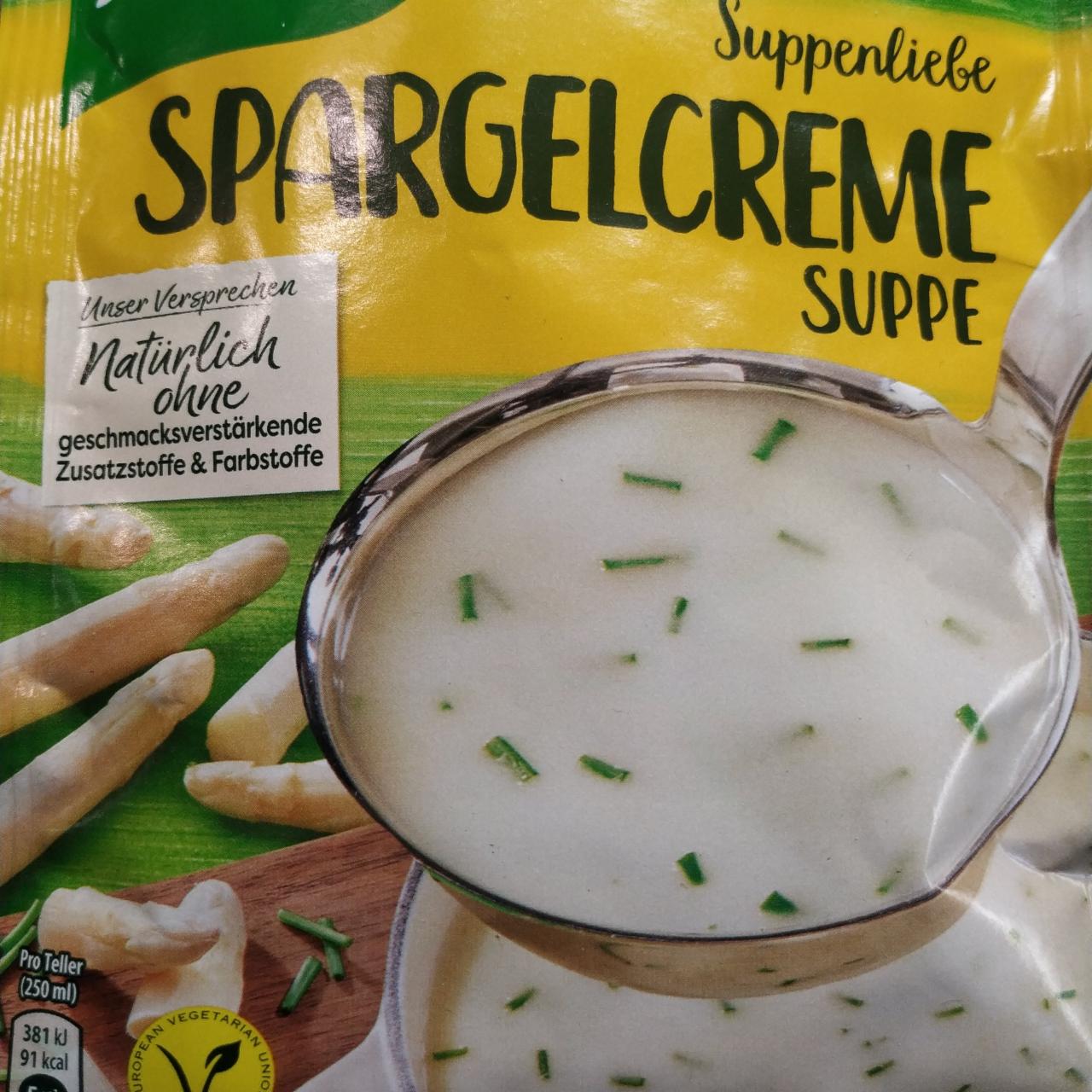 Fotografie - Spargelcreme Suppe Knorr