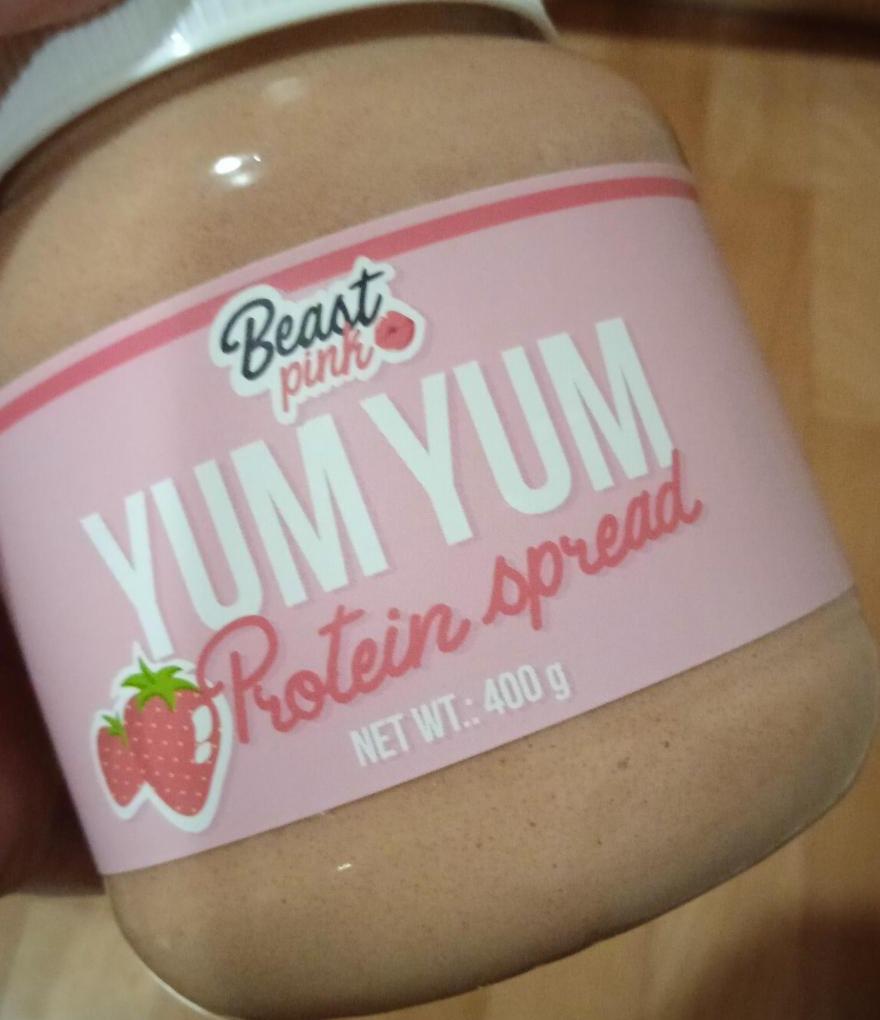 Fotografie - Yum Yum Protein spread Beast pink