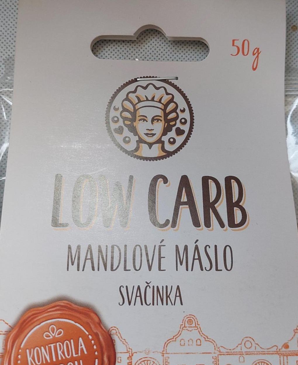 Fotografie - Low carb mandlové máslo svačinka Jihočeská svačinka